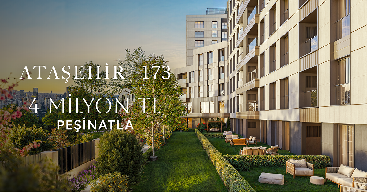 Ataşehir 173 ile topraktan sahip olma avantajı.